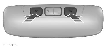 Ford Transit. Lampes de lecture