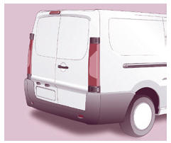 Citroen Jumpy. Portes arriere battantes