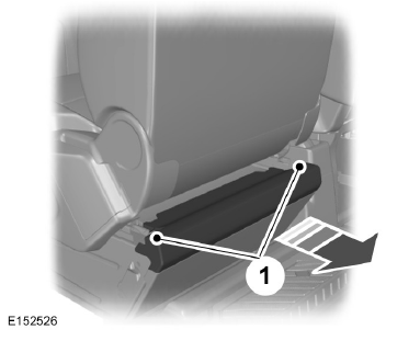 Ford Transit. Déposer la batterie