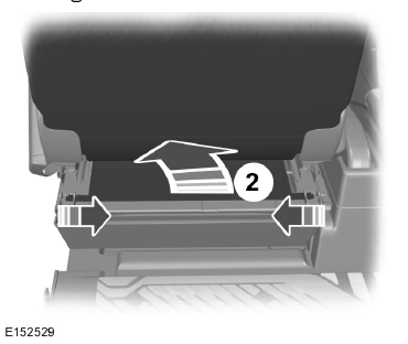 Ford Transit. Déposer la batterie