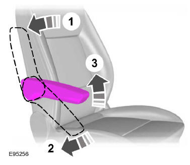 Ford Transit. Réglage de l'accoudoir
