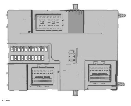 Ford Transit. Boîte à fusibles du module de commande de carrosserie