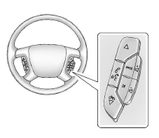 GMC Savana. Commandes au volant