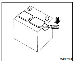 Nissan NV. Batterie