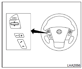 Nissan NV. Boutons de commande