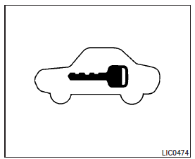 Nissan NV. Témoin de sécurité