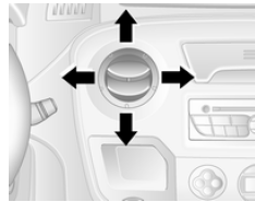 Opel Movano. Bouches d'aeration centrales