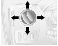 Opel Movano. Bouches d'aeration laterales