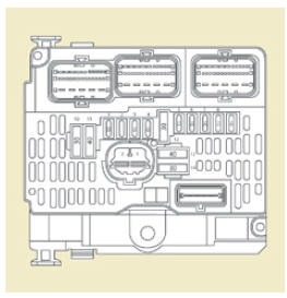 Peugeot Expert. Fusibles sous le capot moteur