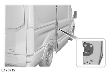 Ford Transit. Sécurités enfants