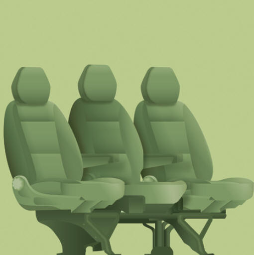 Citroen Jumper. Sièges arrière