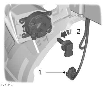 Ford Transit. Projecteurs antibrouillard