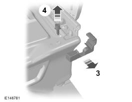 Ford Transit Custom. Remplacement de la batterie 12 v