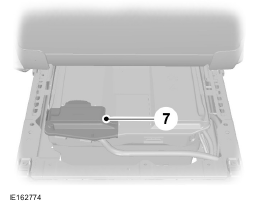 Ford Transit Custom. Remplacement de la batterie 12 v