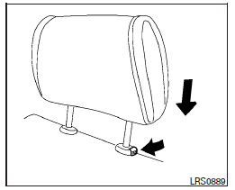 Nissan NV. Appuie-têtes