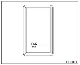Nissan NV. Mode de vitesse moyenne