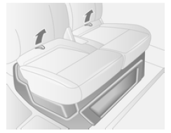 Opel Movano. Vide-poches sous le siège
