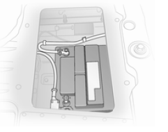 Opel Vivaro. Acces a la batterie