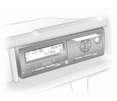 Opel Vivaro. Tachygraphe